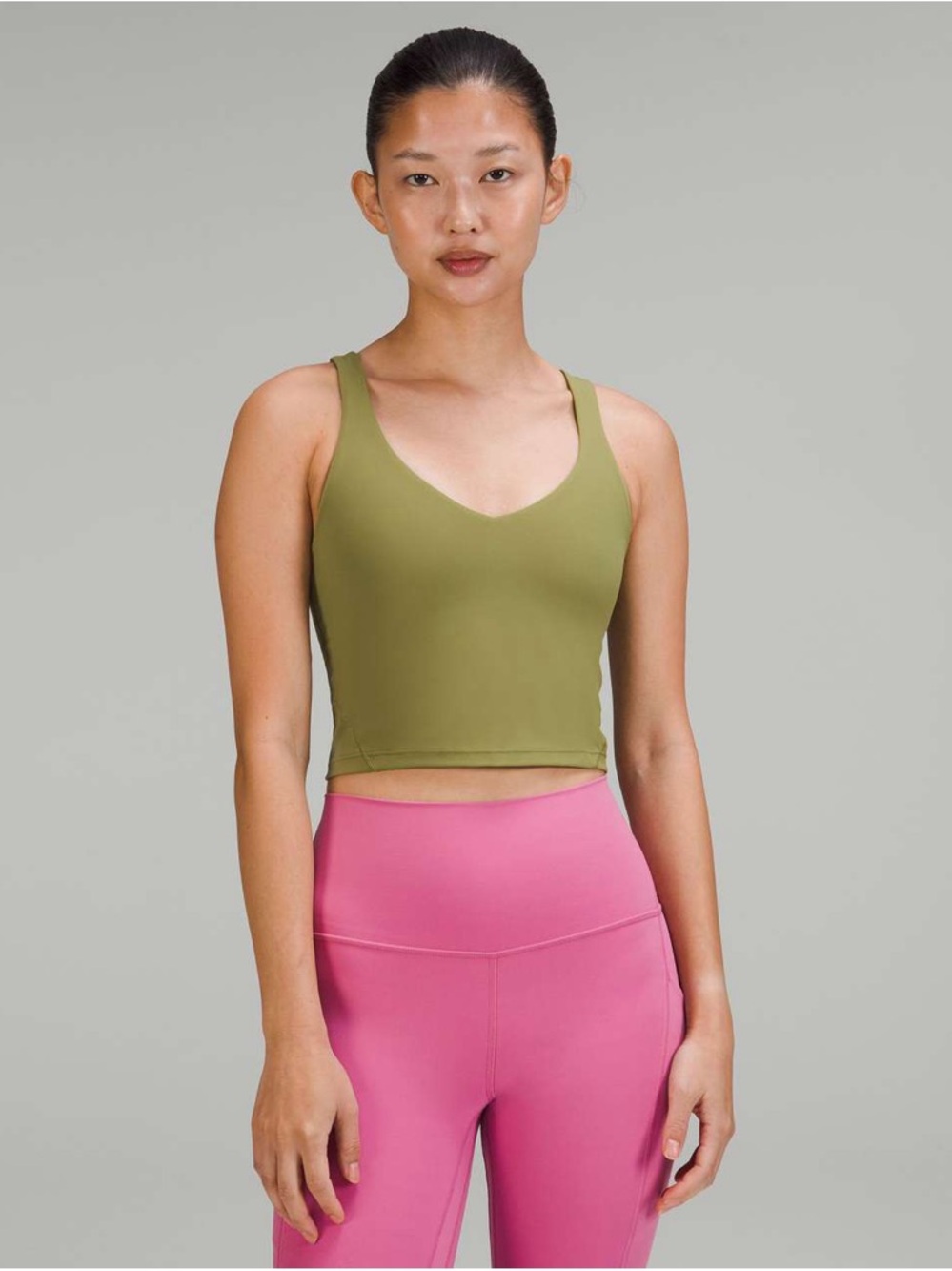 Lululemon Align Tank Bronzed Green
